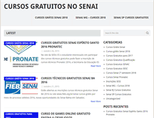 Tablet Screenshot of cursosgratuitosnosenai.com